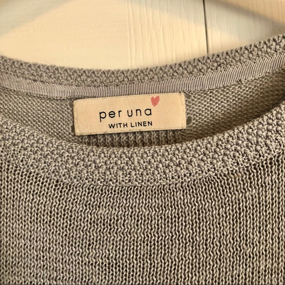 Per Una Grey knit top - Picture 4 of 5